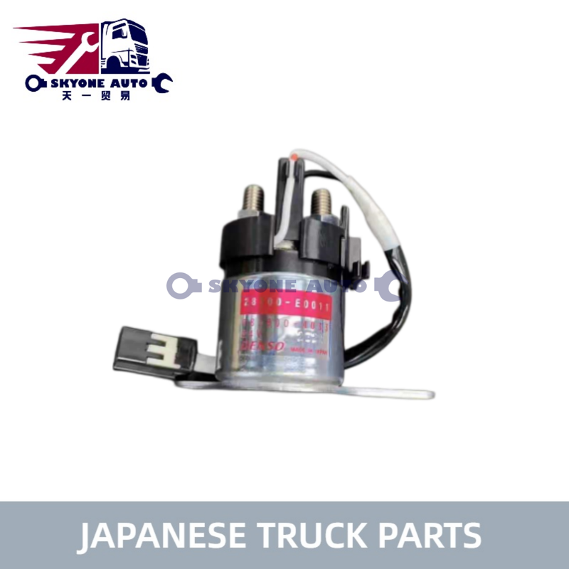 Phụ tùng xe tải Nhật Bản 24V Starter Relay 28300-E0011 28300E0011 cho HINO 700 Truck Hino Engine Parts