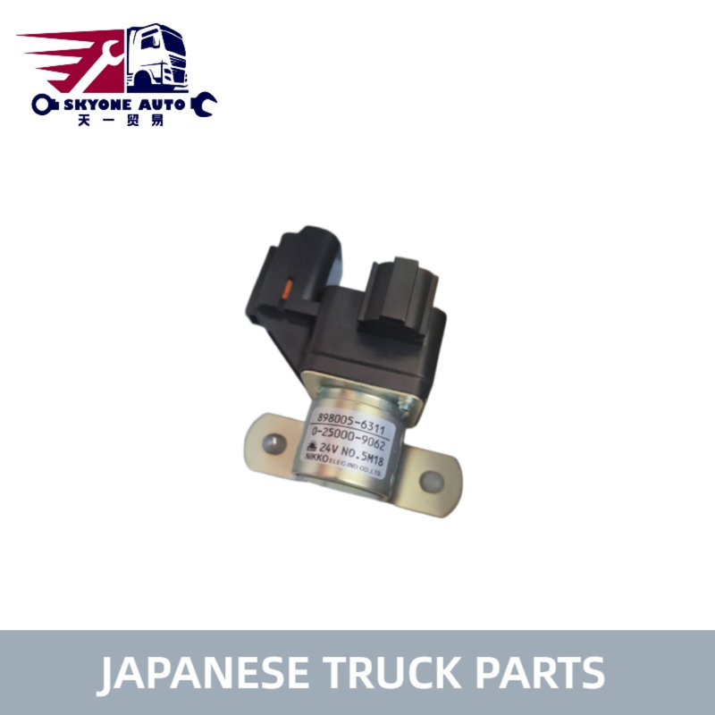 Bộ phận xe tải Nhật Bản Relay khởi động 8-98005631-1 25000-9062 8980056311 cho ISUZU 700P 4HK1 6HK1 4JJ1 6UZ1 6WG1 ZAX240 ISUZU TRUCK PARTS