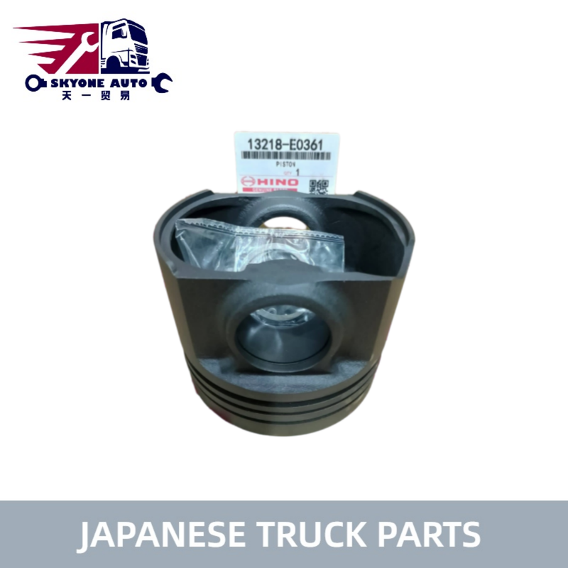 Phụ tùng xe tải Nhật Bản Động cơ Piston 13218-E0361 Dành cho xe tải HINO 500 J08E chất lượng cao