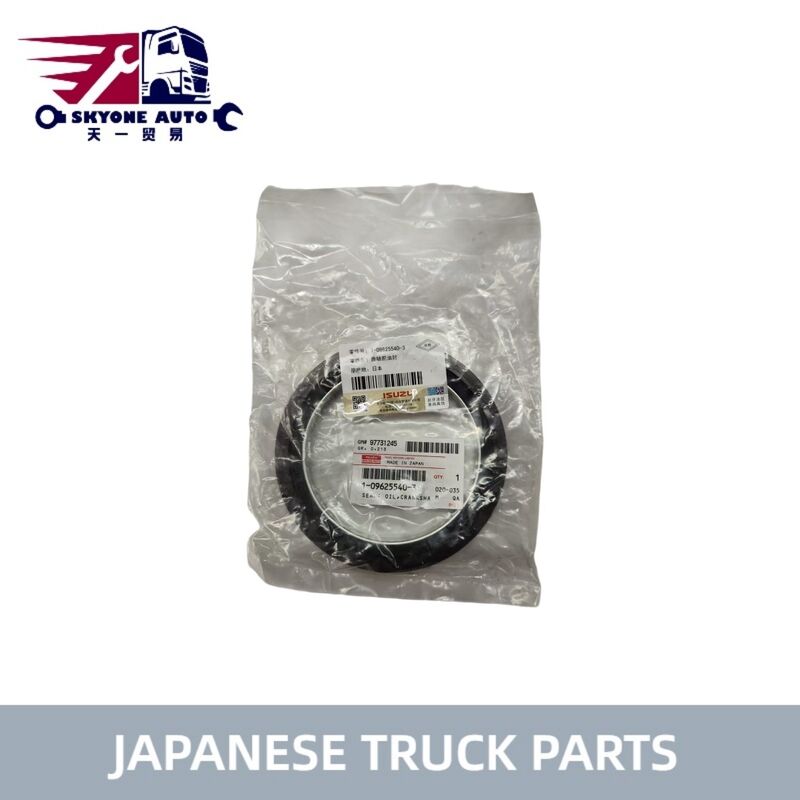 Phân tích xe tải Nhật Bản Oil Seal : Crankshaft 1-09625540-3 1096255403 cho ISUZU FVR 6SD1 6UZ1 Truck ISUZU TRUCK PARTS